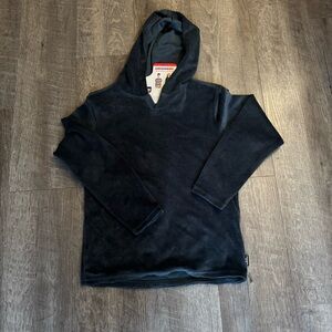 Unionbay Youth Hoodie and Tee set 2Pc Unisex - Gray, Blue Sz: M (10-12)